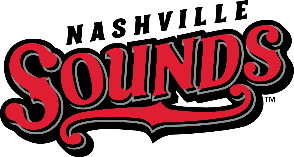 Nashville Sounds 2015-2018 Wordmark Logo vinyl decal